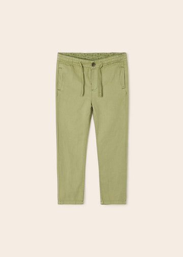 Mayoral 3512-68 Spodnie lniane chłopiec kolor kiwi -  - #tag1# - #tag2# - #tag3# - #tag4#