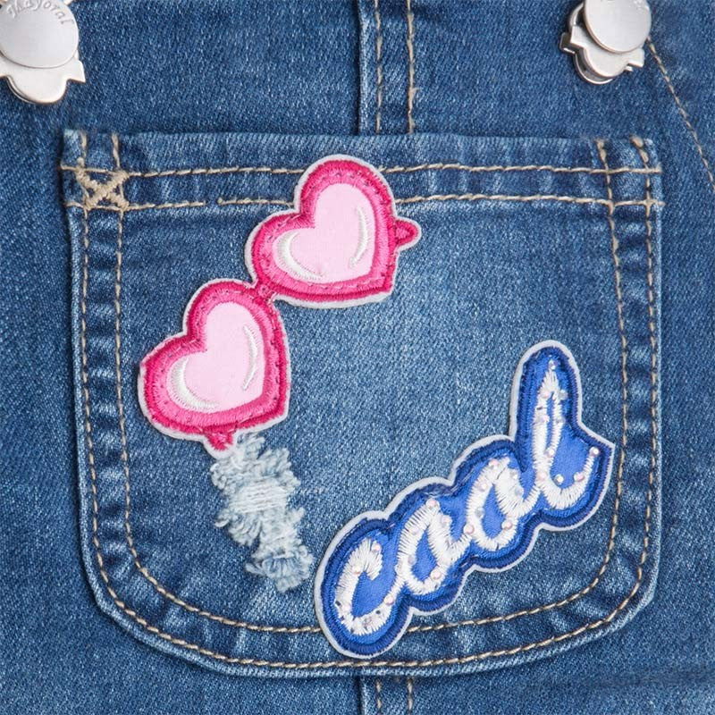 Mayoral 3623-62 Ogrodniczki krótkie jeans  kolor Ciemny -  - #tag1# - #tag2# - #tag3# - #tag4#