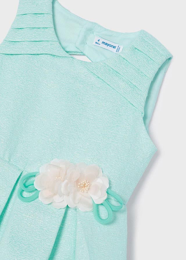 Mayoral 3914-74 Sukienka wizytowa dziewczynka kolor woda -  - #tag1# - #tag2# - #tag3# - #tag4#