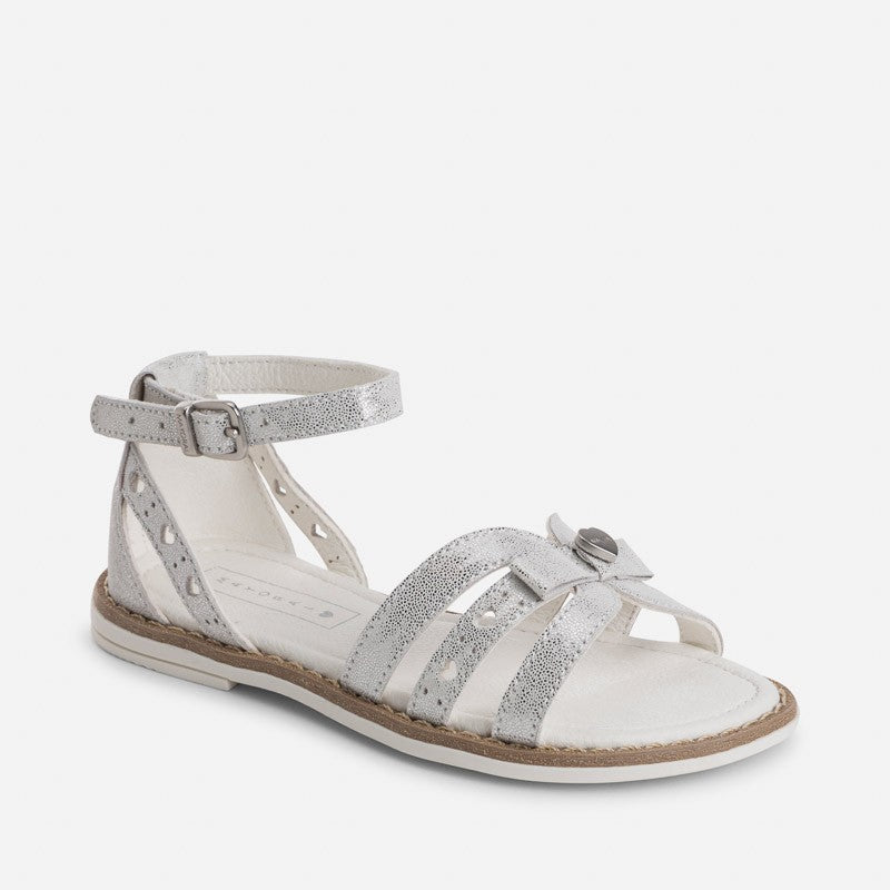 Mayoral 43775-72 Sandały  kolor Srebrny -  - #tag1# - #tag2# - #tag3# - #tag4#
