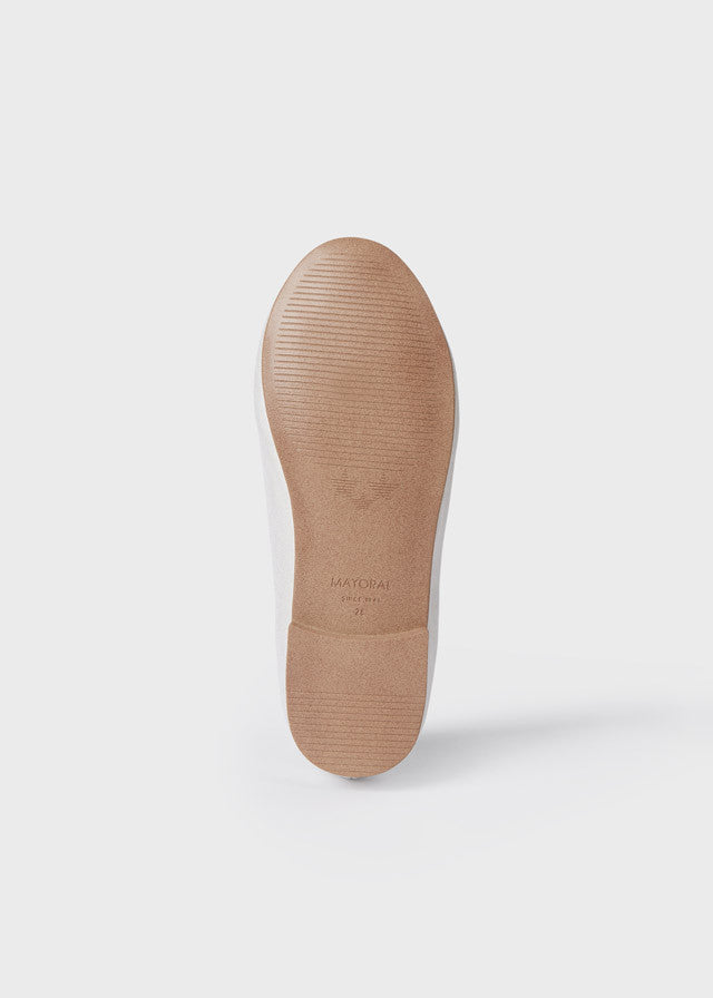 Mayoral 45431-70 Balerinki eleganckie dziewczynka kolor srebrny -  - #tag1# - #tag2# - #tag3# - #tag4#