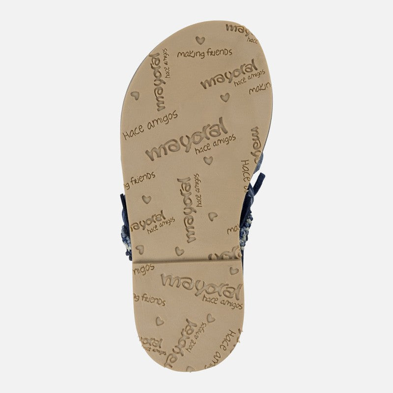 Mayoral 45891-44 Sandały dziewczęce kolor granat -  - #tag1# - #tag2# - #tag3# - #tag4#