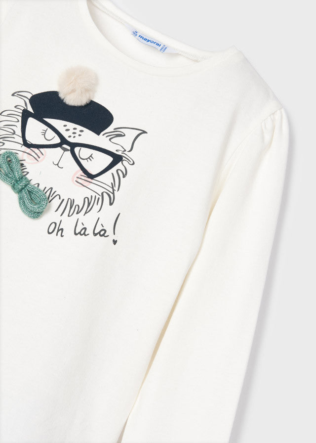 Mayoral 4979-58 Komplet ze spódniczką dziewczęcy kolor granatowy -  - #tag1# - #tag2# - #tag3# - #tag4#