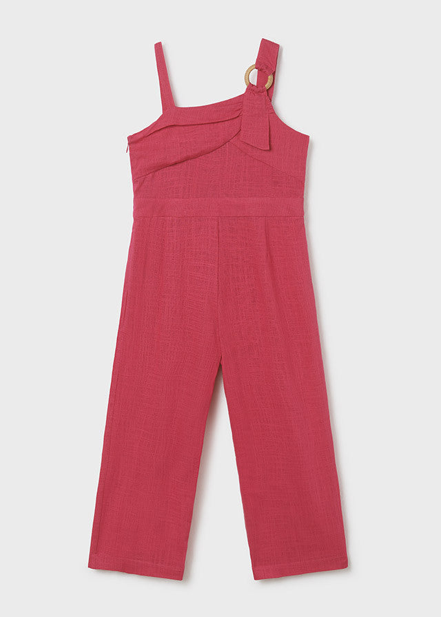 Mayoral 6843-23 Kombinezon lniany dziewczynka kolor bugenwilla -  - #tag1# - #tag2# - #tag3# - #tag4#