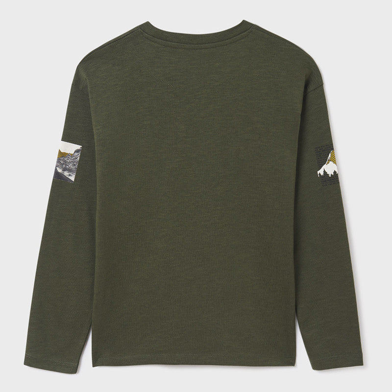 Mayoral 7006-87 Koszulka z długim rękawem chłopięca kolor porost -  - #tag1# - #tag2# - #tag3# - #tag4#