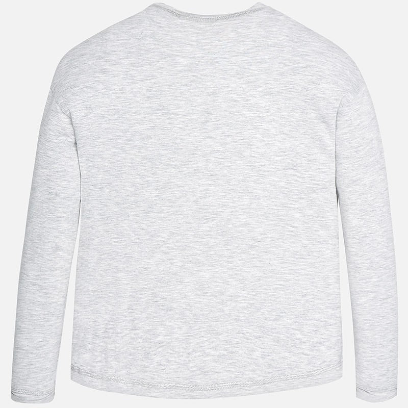 Mayoral 7067-78 Koszulka d/r z cekinami  kolor Perłowy -  - #tag1# - #tag2# - #tag3# - #tag4#