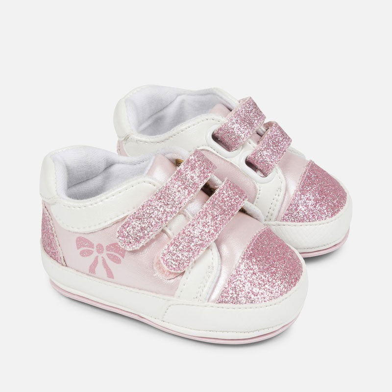 Mayoral 9807-10 Tenisówki niemowlęce dla dziewczynki kolor róż -  - #tag1# - #tag2# - #tag3# - #tag4#