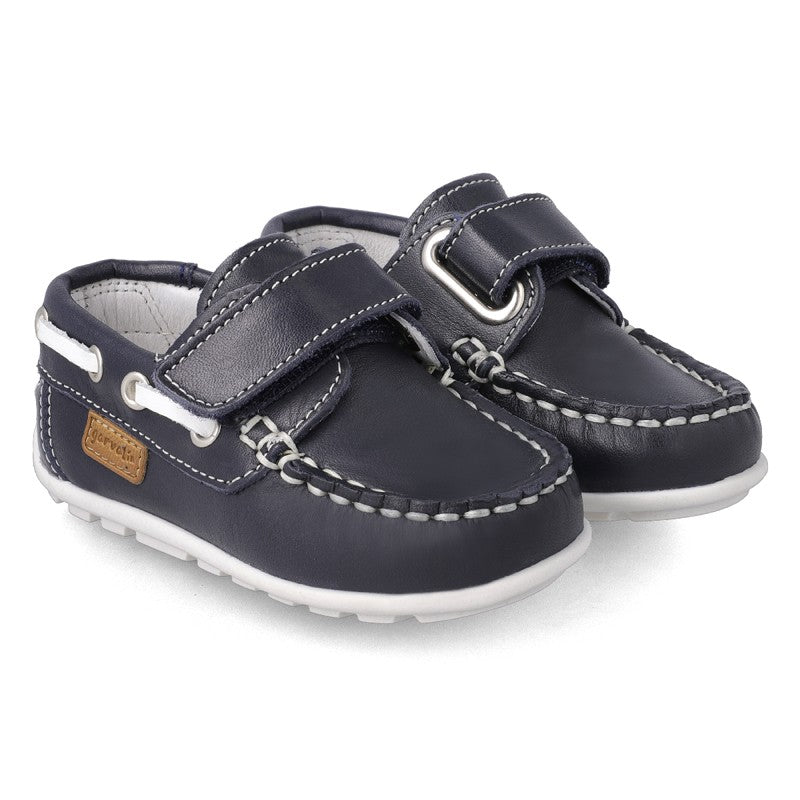 Mokasyny chłopięce Garvalin 182350-A kolor granat -  - #tag1# - #tag2# - #tag3# - #tag4#