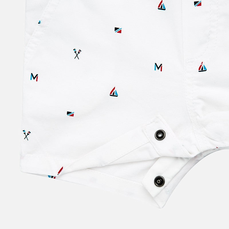 Ogrodniczki chłopięce Mayoral 1687-68 białe -  - #tag1# - #tag2# - #tag3# - #tag4#