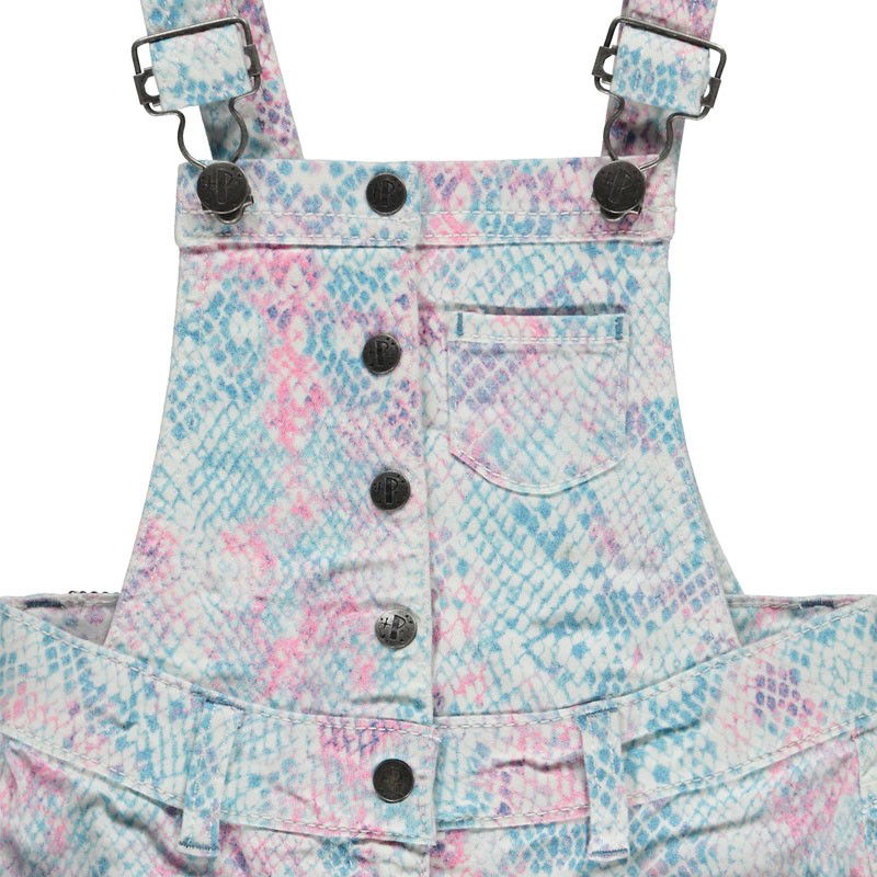 Pampolina 6764202-0003 Spodnie ogrodniczki kolor biały -  - #tag1# - #tag2# - #tag3# - #tag4#