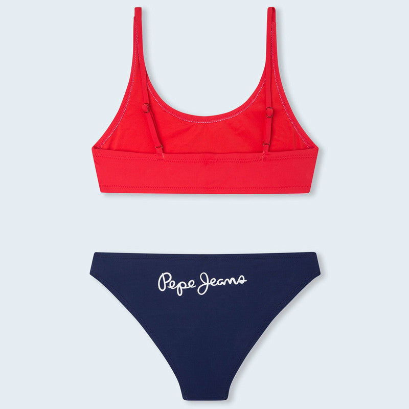 Pepe Jeans Bikini JESSA BIKINI junior dziewczyna PGB10365-255 czerwony -  - #tag1# - #tag2# - #tag3# - #tag4#