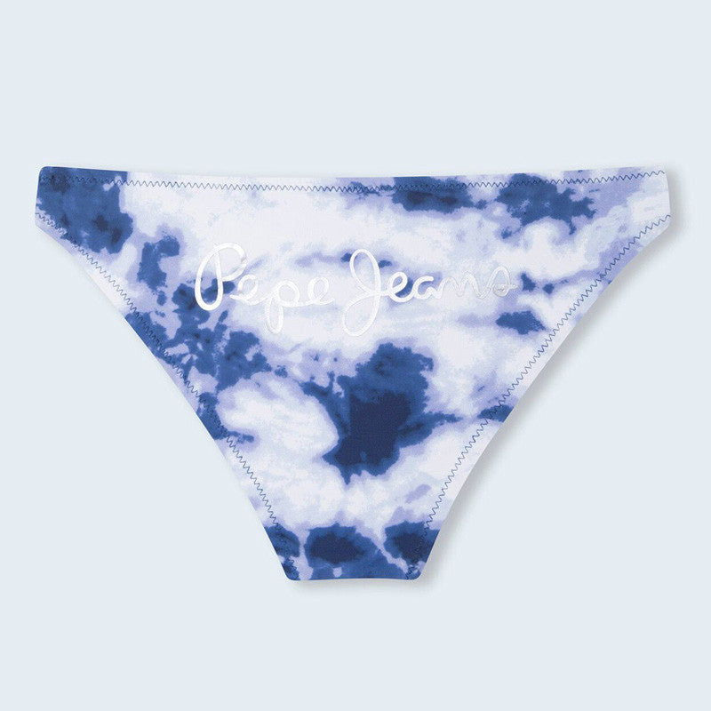 Pepe Jeans Bikini z nadrukiem FLORENCE BIKINI junior dziewczyna PGB10362-551 biały/niebieski -  - #tag1# - #tag2# - #tag3# - #tag4#