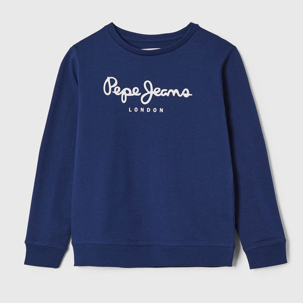 Pepe Jeans ADAM Sweatshirt Junior Junge PB581399-582 marineblau