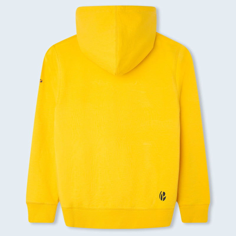 Pepe Jeans Bluza z kapturem GEORGIE HOODIE junior chłopak PB581416-043 żółty -  - #tag1# - #tag2# - #tag3# - #tag4#