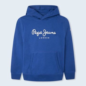 Pepe Jeans Bluza z kapturem GEORGIE HOODIE junior chłopak PB581416-582 granatowy -  - #tag1# - #tag2# - #tag3# - #tag4#