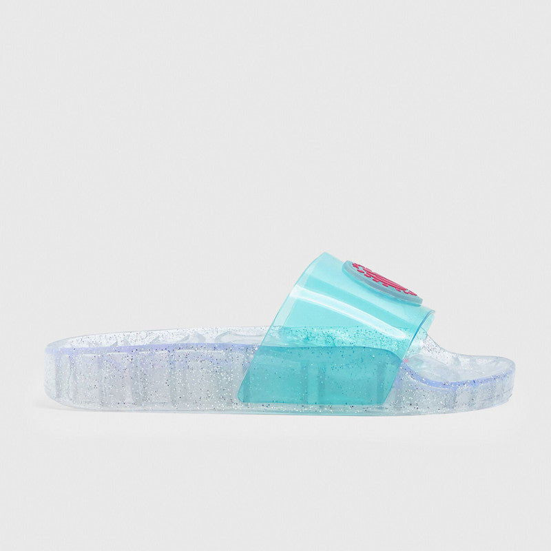 Pepe Jeans Klapki WAVE BADGE junior girl PGS70047-537 TURQUOISE -  - #tag1# - #tag2# - #tag3# - #tag4#