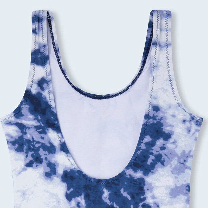 Pepe Jeans Kostium kąpielowy SIENNA SWIMSUIT junior dziewczyna PGB10371-551 biały/niebieski -  - #tag1# - #tag2# - #tag3# - #tag4#