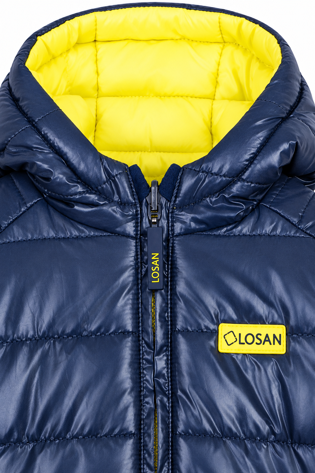 Losan Jacke 627-2651AC marine/gelb