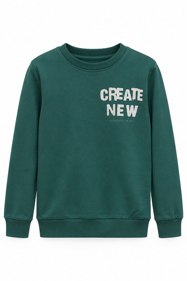 Bluza Create chłopiec zielony Breeze 23252-211026-48