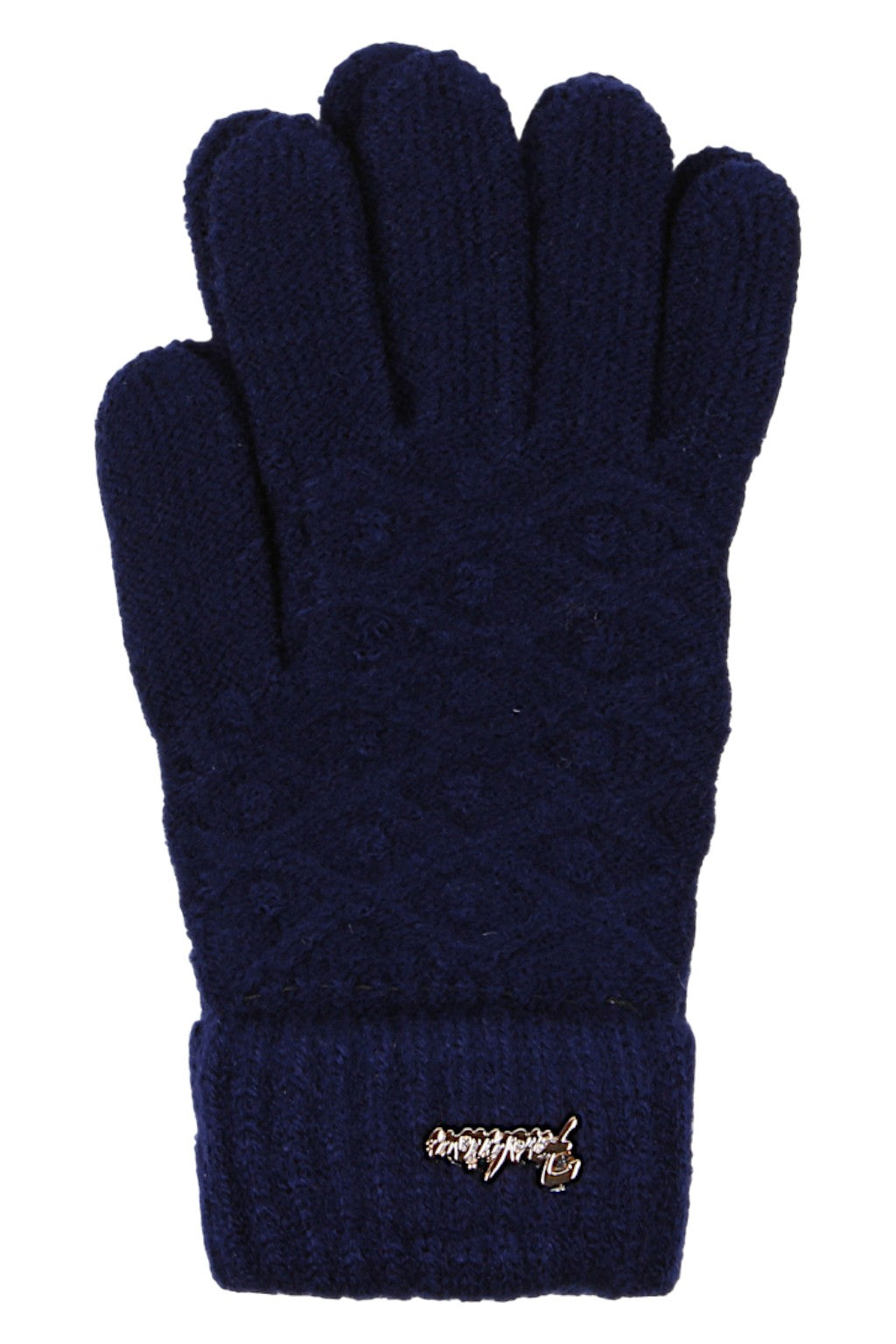 Mädchenhandschuhe, marineblau, Euro Gloves B-84-91025-23