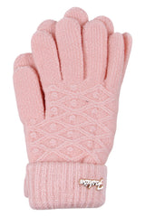 Mädchenhandschuhe rosa Euro Gloves B-84-91025-40