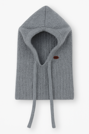 Mädchen-Schlauchmütze, aschgrau, Grans BK02-0-51125-37