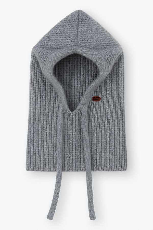 Mädchen-Schlauchmütze, aschgrau, Grans BK02-0-51125-37