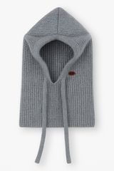 Mädchen-Schlauchmütze, aschgrau, Grans BK02-0-51125-37