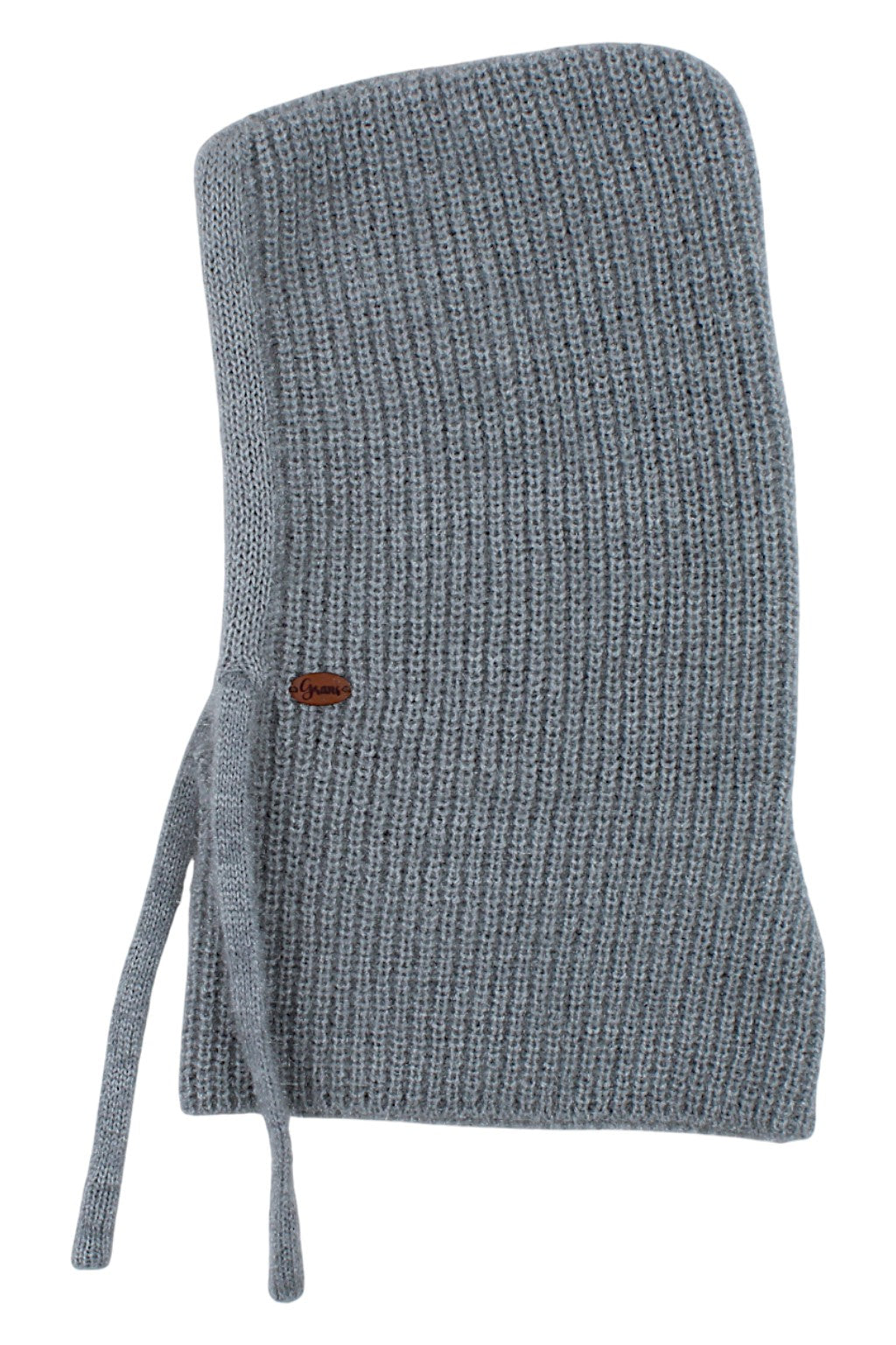 Mädchen-Schlauchmütze, aschgrau, Grans BK02-0-51125-37