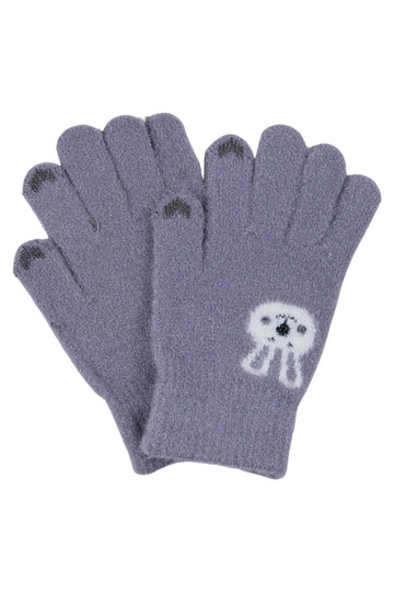 Lila Mädchenhandschuhe Euro Gloves D-229-91025