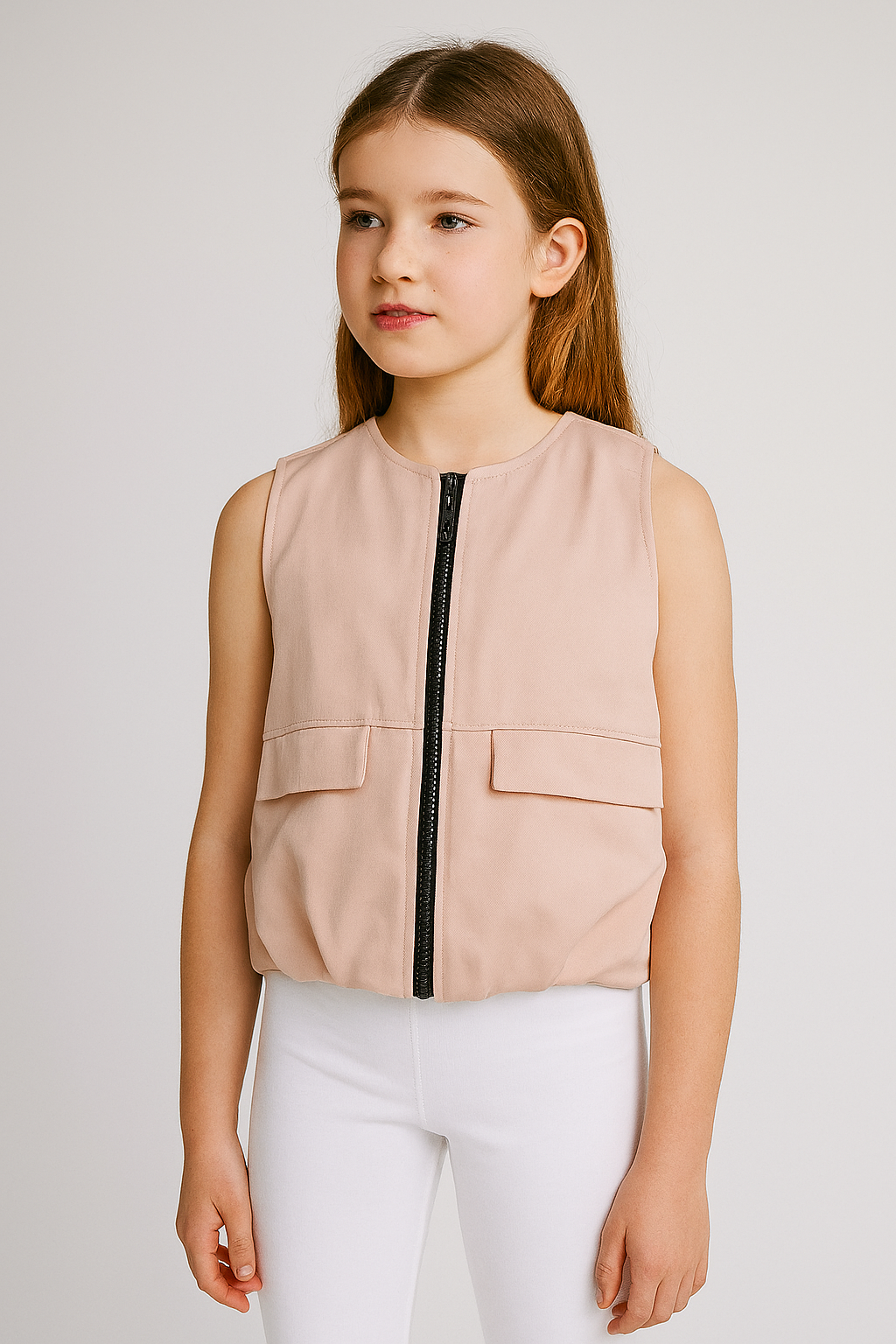 Little My rosa Kugelweste für Mädchen 995-15725-40