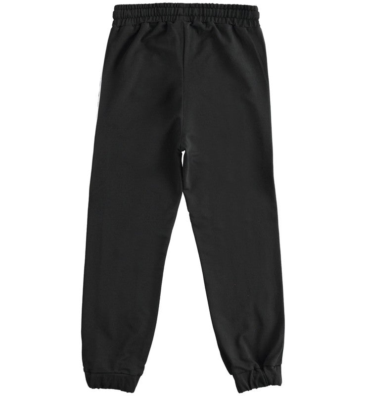 iDO 44543 Spodnie dresowe dla dziewczynki kolor czarny -  - #tag1# - #tag2# - #tag3# - #tag4#