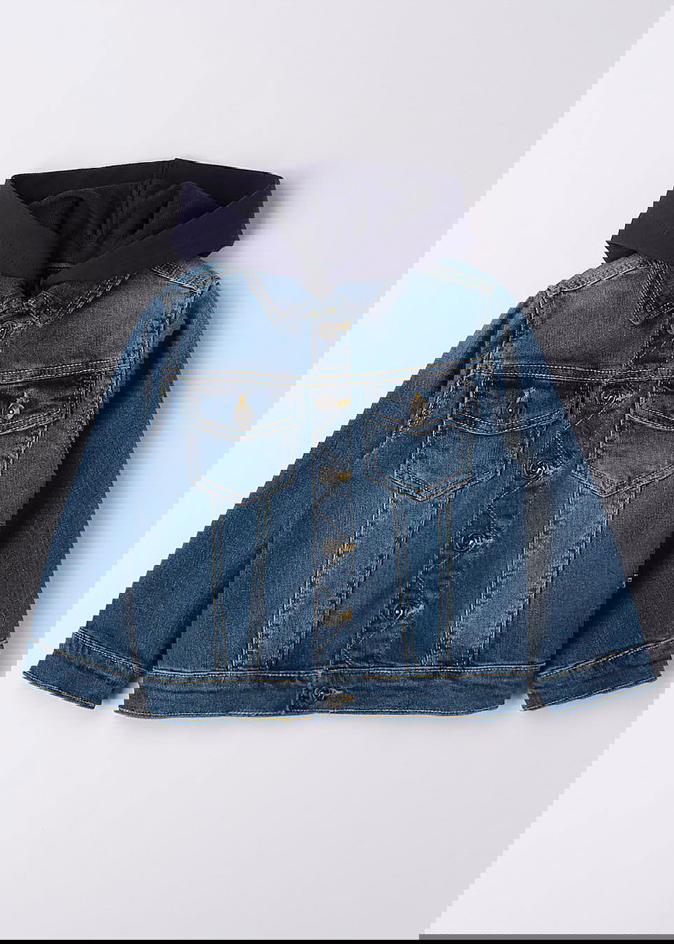 iDO 46266-7450 Kurtka jeans chłopiec kolor granat -  - #tag1# - #tag2# - #tag3# - #tag4#