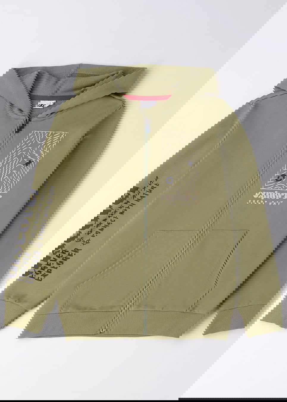 iDO 46392-5454 Bluza z kapturem chłopiec kolor zielony -  - #tag1# - #tag2# - #tag3# - #tag4#