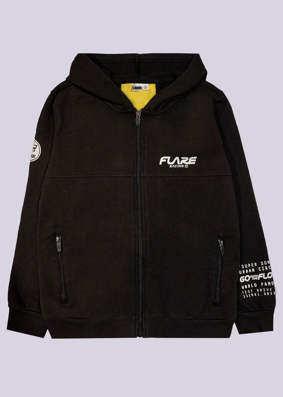 iDO 46402-0658 Bluza z kapturem chłopiec kolor czarny -  - #tag1# - #tag2# - #tag3# - #tag4#