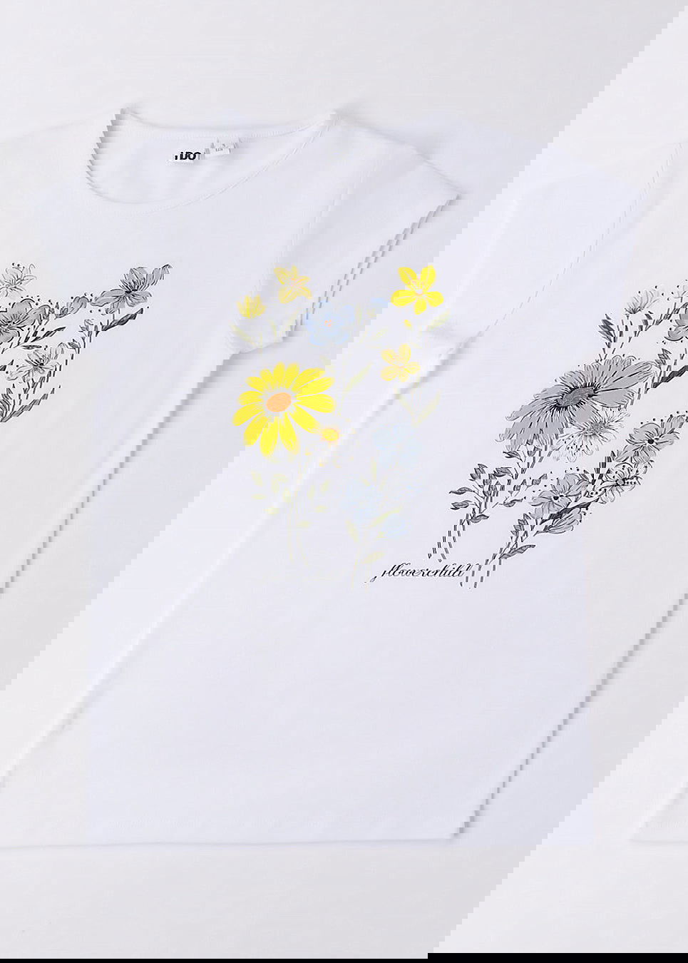 iDO 46861-0113 Koszulka krótki rękaw dziewczynka kolor biały -  - #tag1# - #tag2# - #tag3# - #tag4#