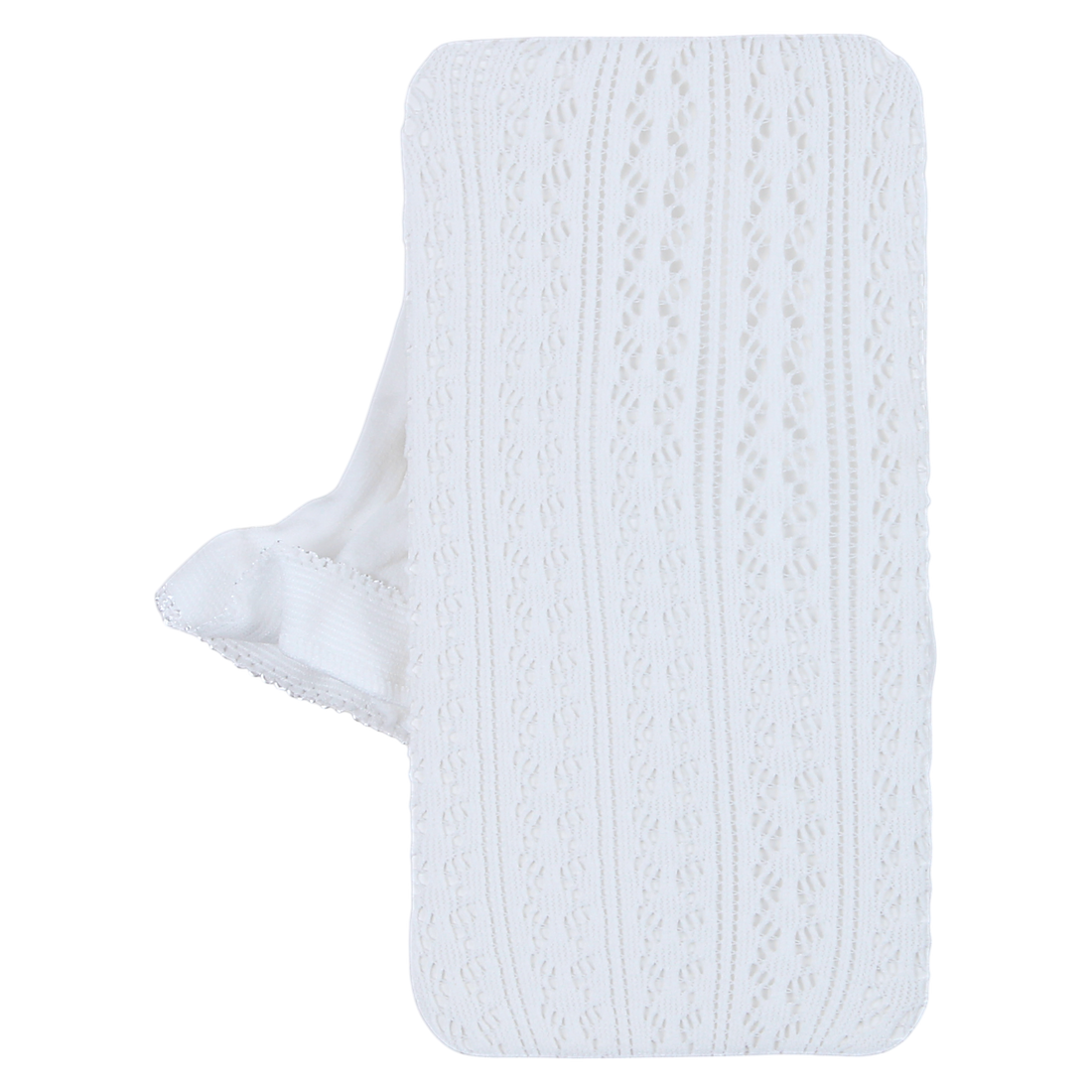 Durchbrochene Strumpfhose für Mädchen weiß Kidodido K2401-15425-3