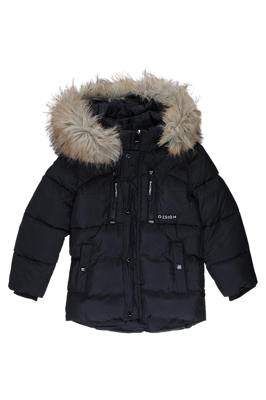 marineblaue Winterjacke für Jungen Happy House KK1100-91025-23