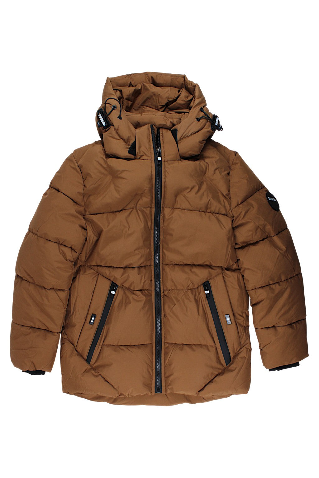 Kamelfarbene Winterjacke für Jungen Happy House KK1117-91025