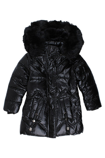 Happy House KK2264-27925 schwarze Winterjacke für Mädchen