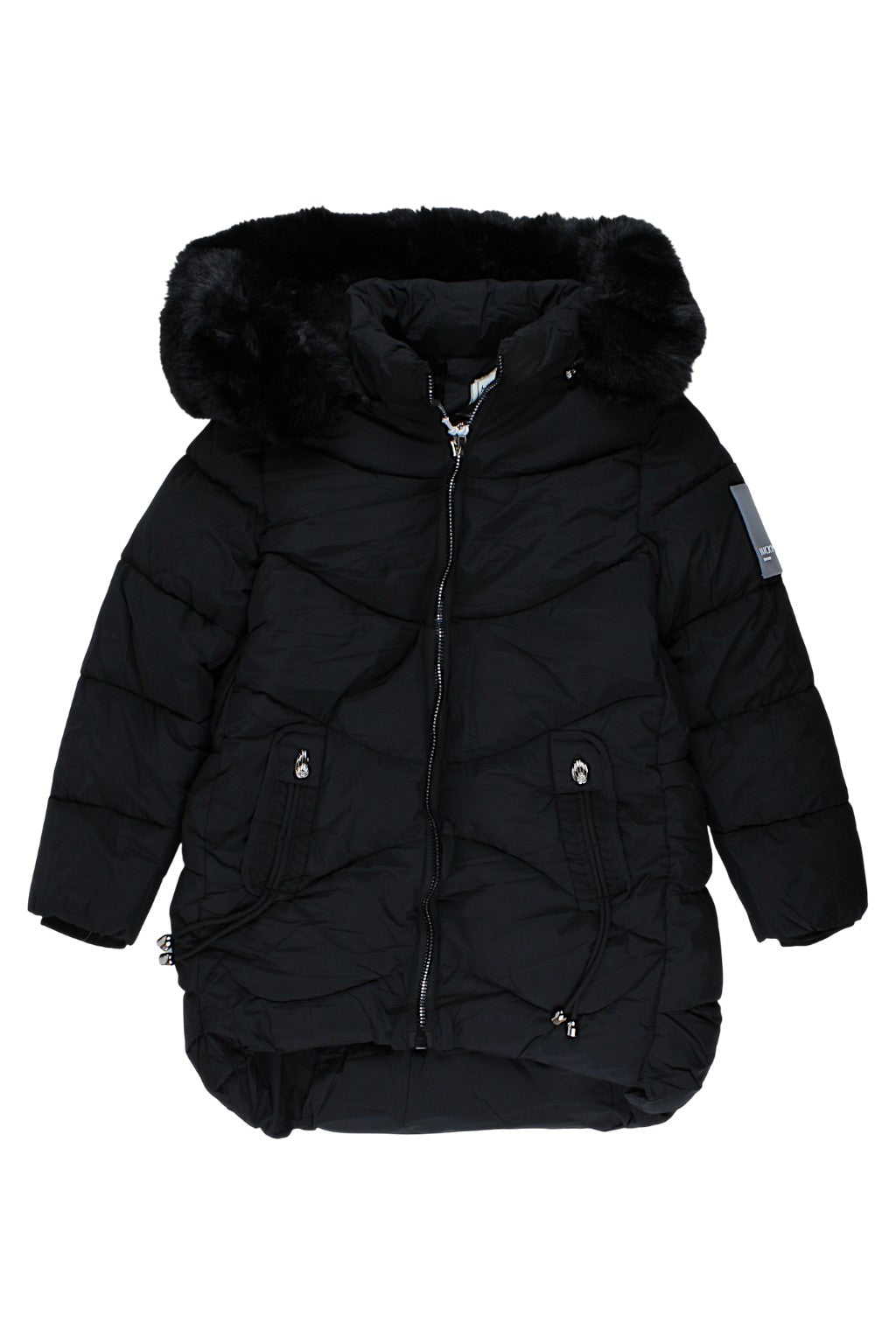 Happy House KK2309-27925 schwarze Winterjacke für Mädchen