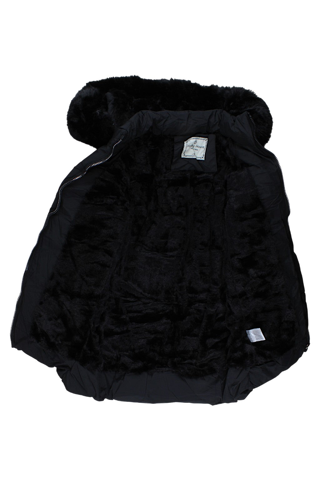 Happy House KK2309-27925 schwarze Winterjacke für Mädchen