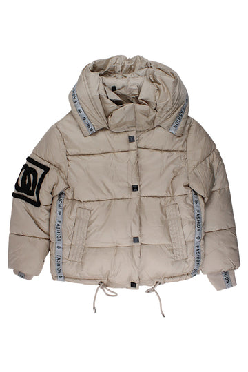 Beige Mädchen-Winterjacke Happy House KK2362-27925