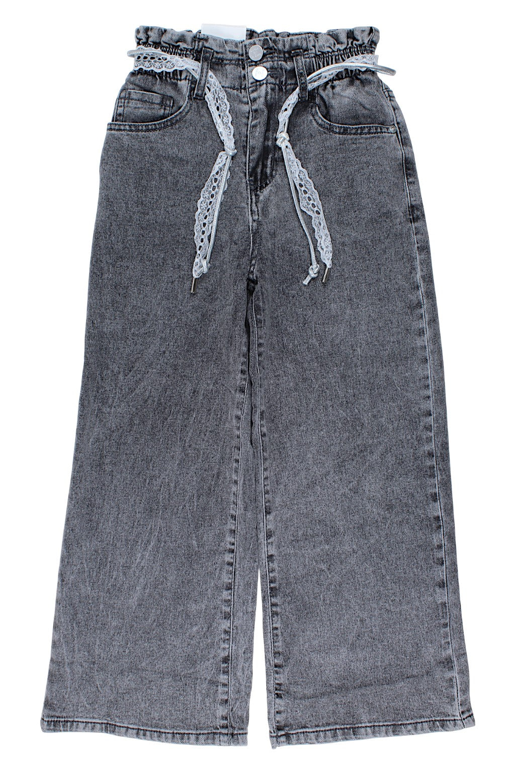 Graue Happy House Jeans für Mädchen, grau, LL-926-121025-42