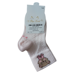 Teddybär-Socken mit Duft für Mädchen, rosa, Pier Lone P-2523-13525-40