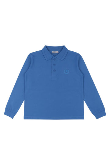 Blaues Poloshirt für Jungen Pengim P1940-51125