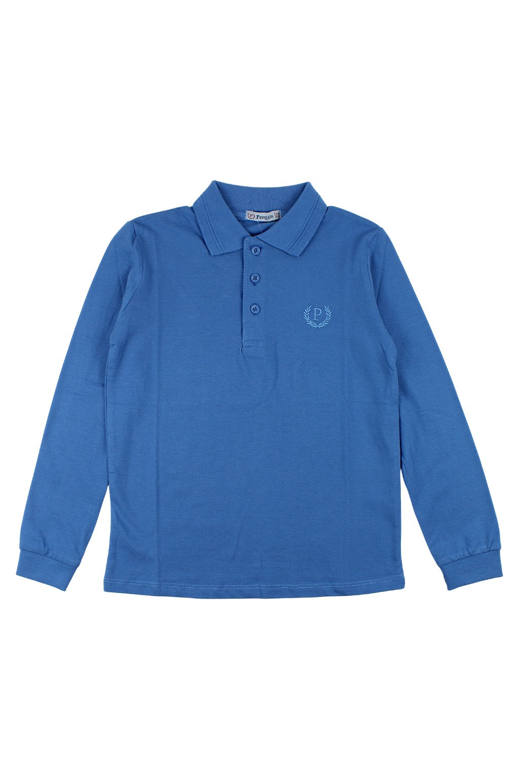 Blaues Poloshirt für Jungen Pengim P1940-51125