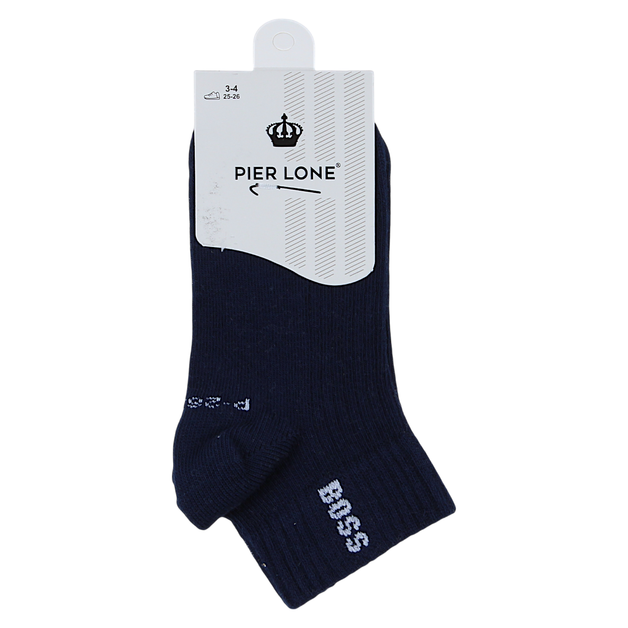 Pier Lone Marineblaue Jungensocken P-2838-14425-23
