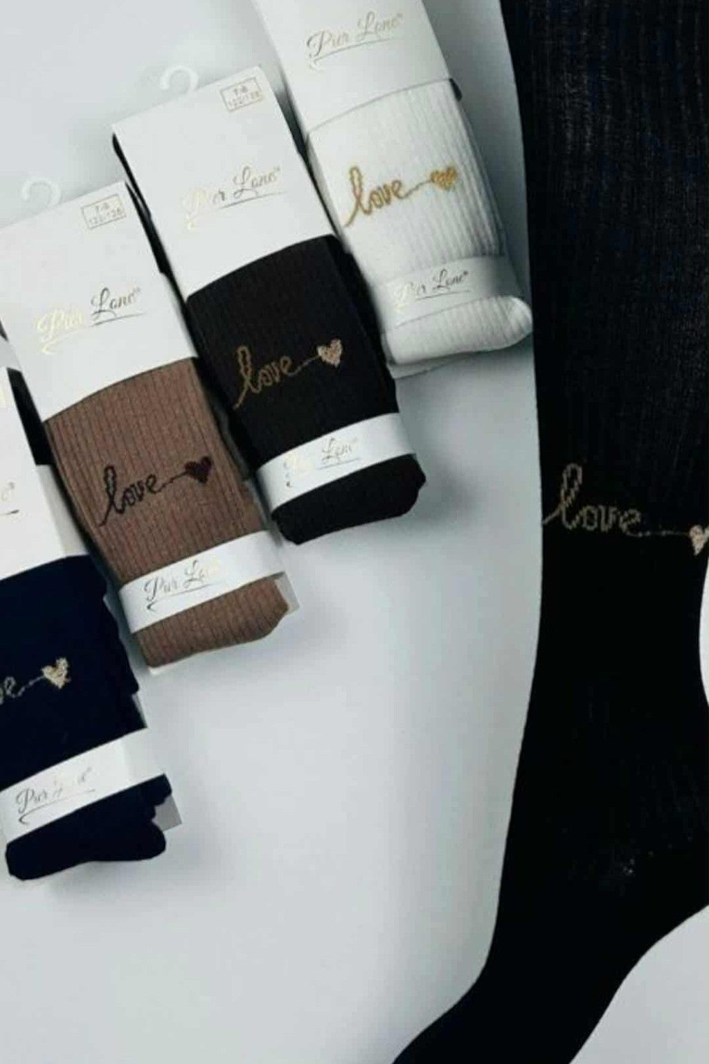 Schwarze Mädchenstrumpfhose Pier Lone PL-2428-291025