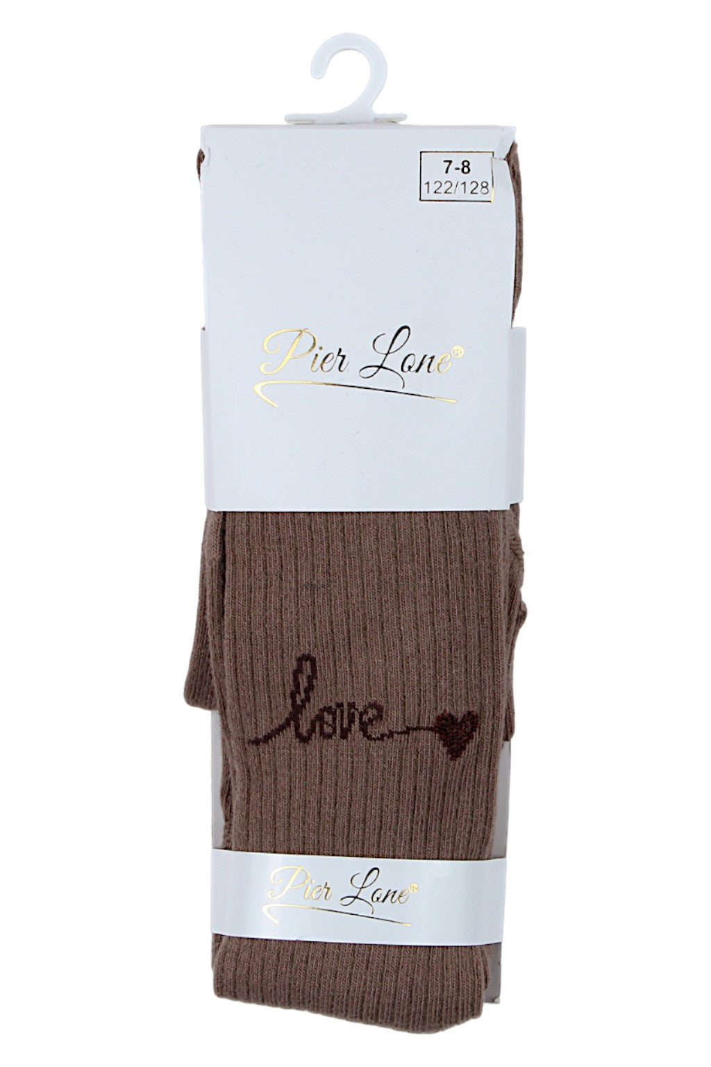 Mädchenstrumpfhose in Braun, Pier Lone PL-2428-291025